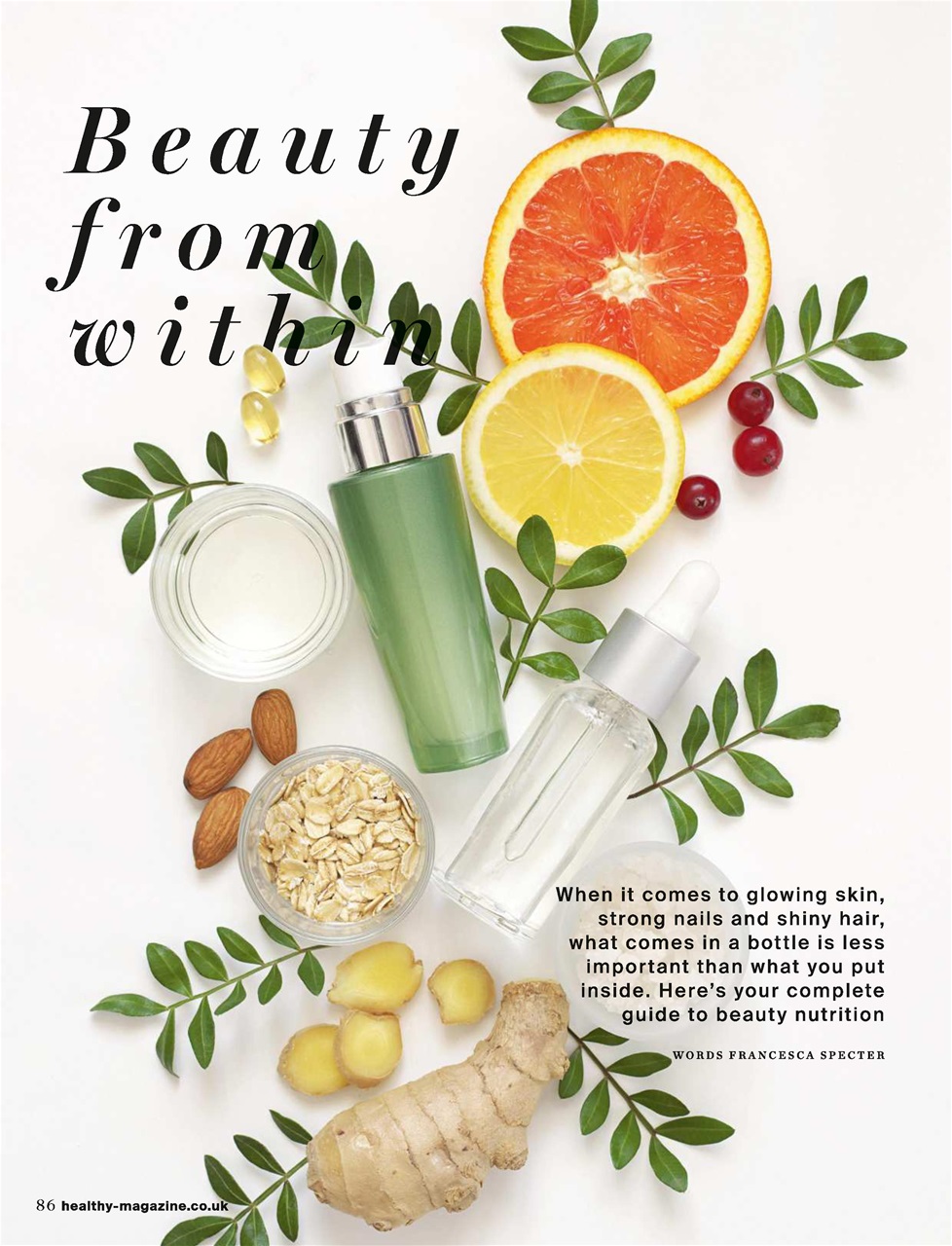 Healthy Magazine Preview Pages