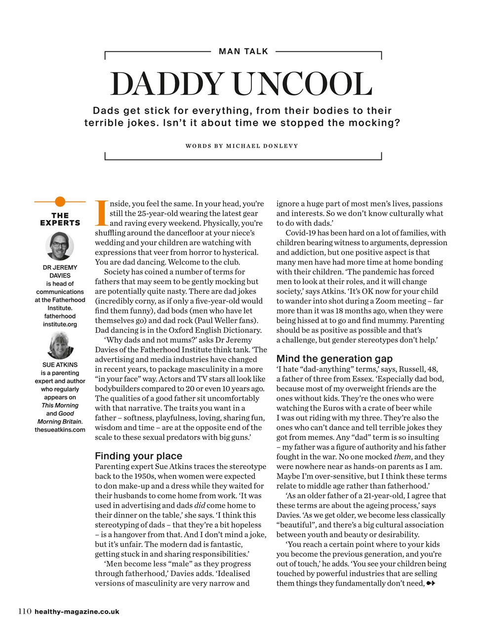 Healthy Magazine Preview Pages