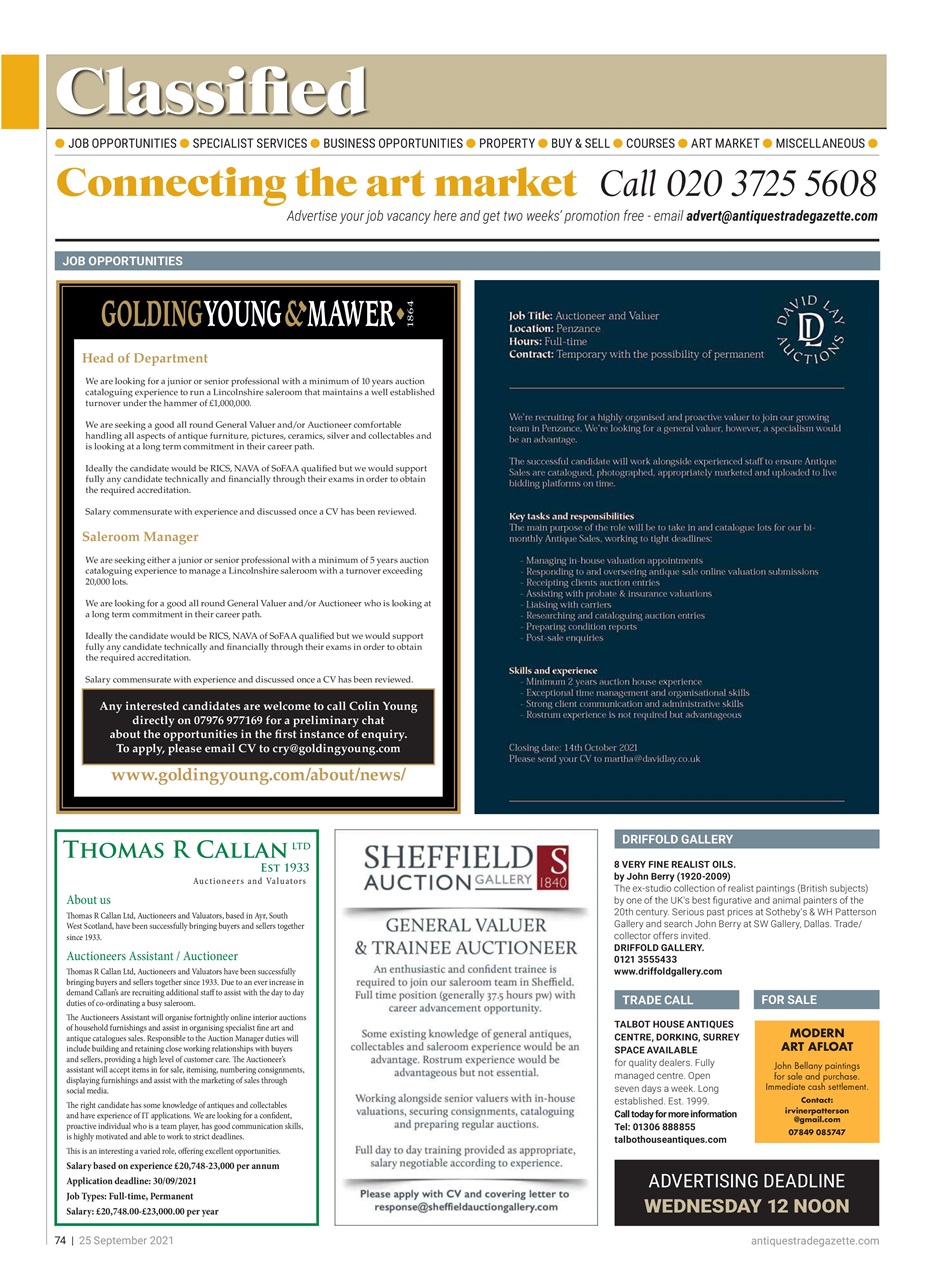 Antiques Trade Gazette Preview Pages