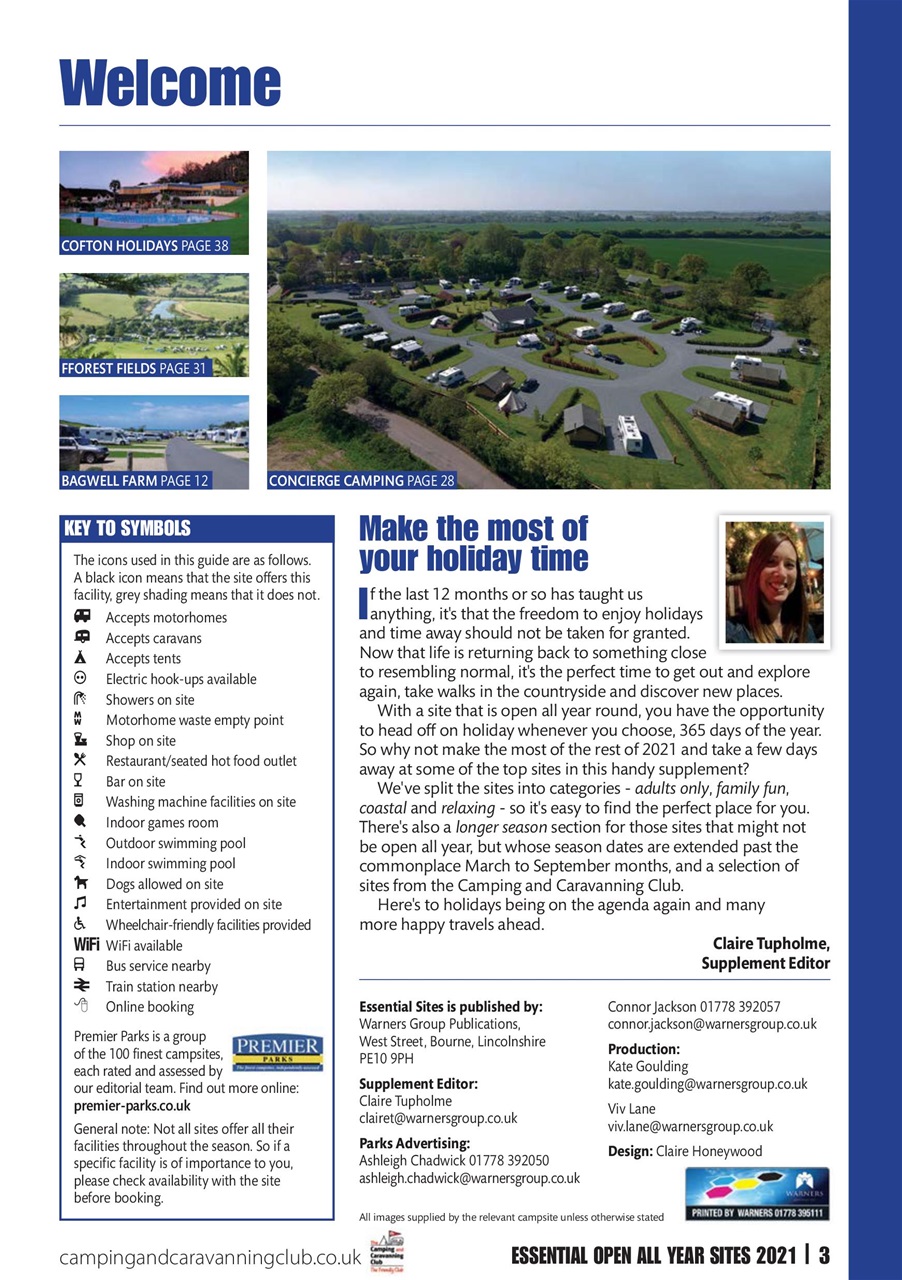 Campervan Preview Pages
