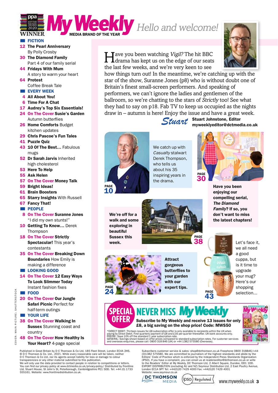 My Weekly Preview Pages