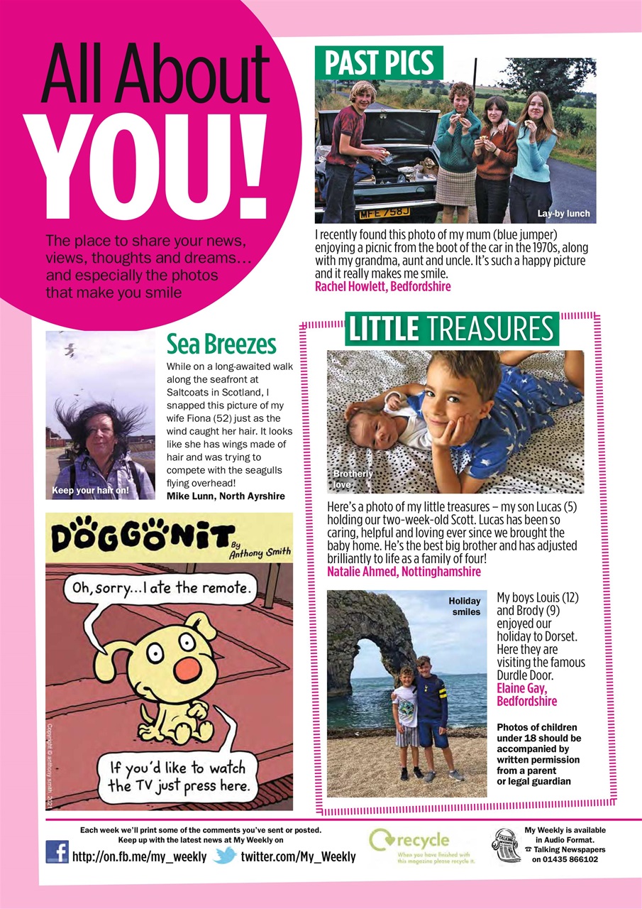 My Weekly Preview Pages
