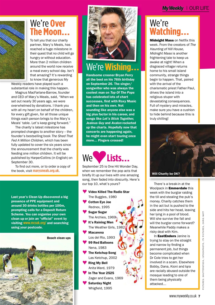 My Weekly Preview Pages