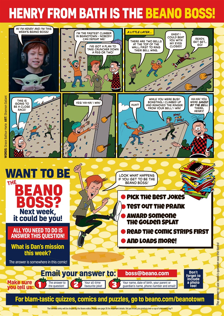 Beano Preview Pages