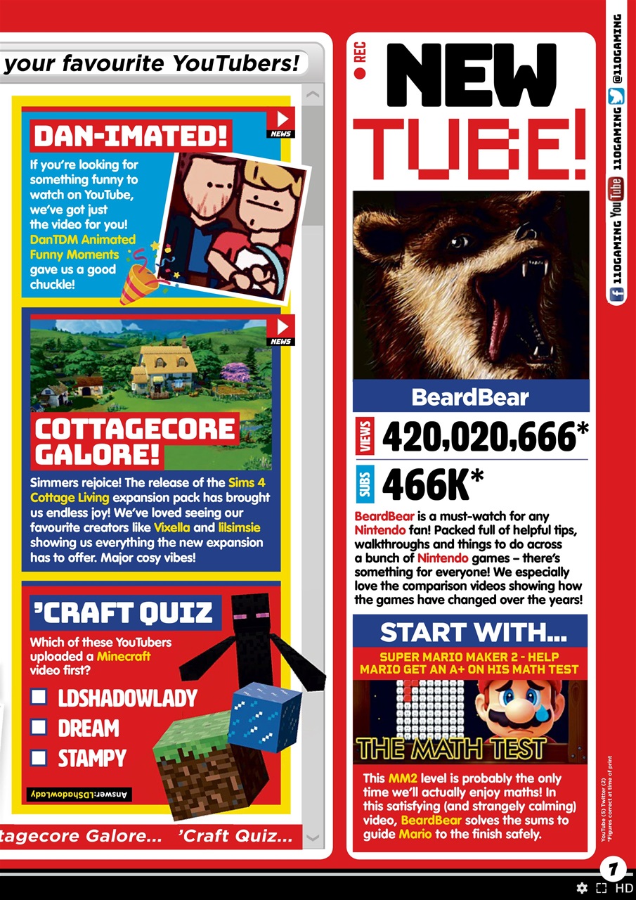 110% Gaming Preview Pages