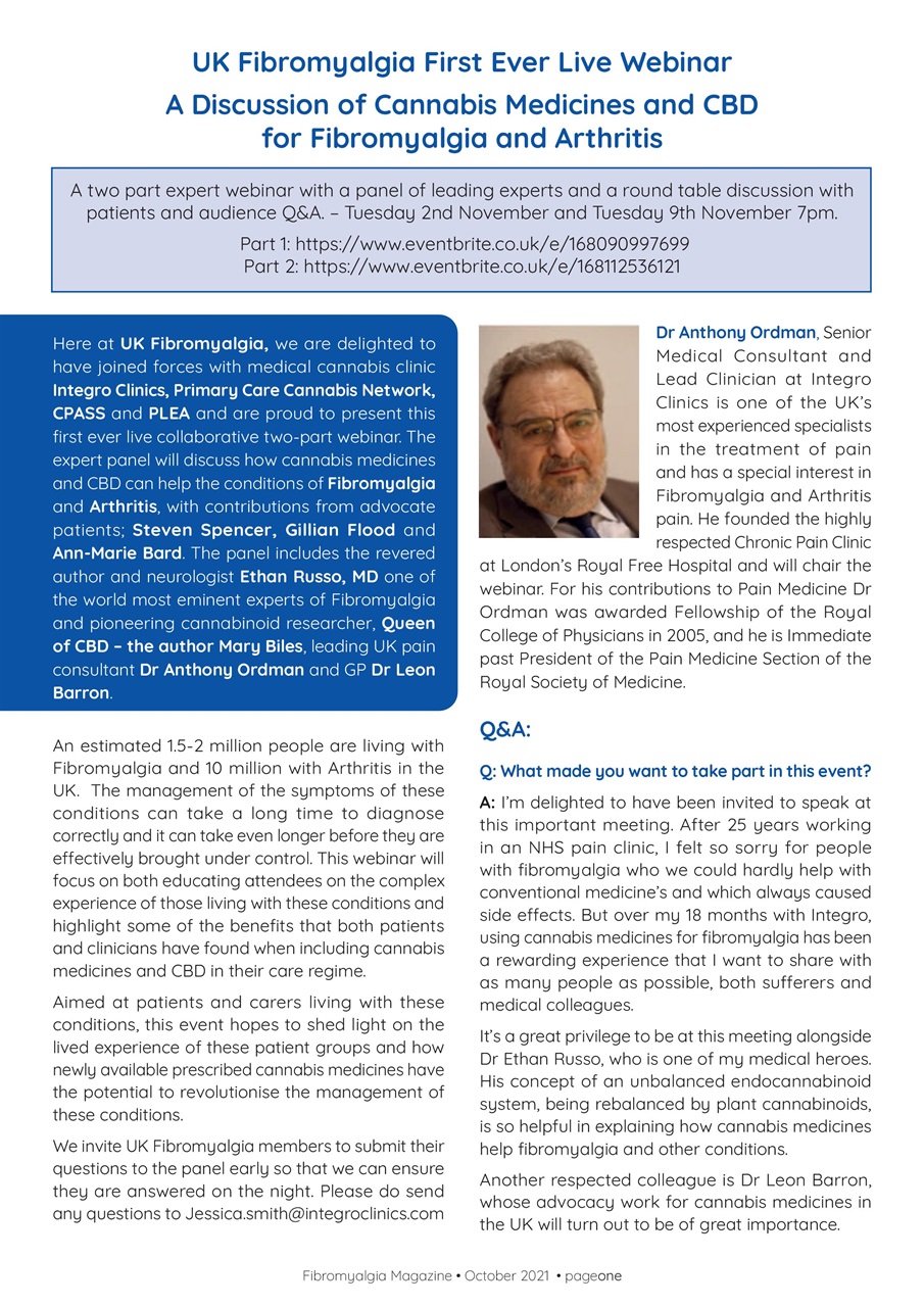 Fibromyalgia Magazine Preview Pages