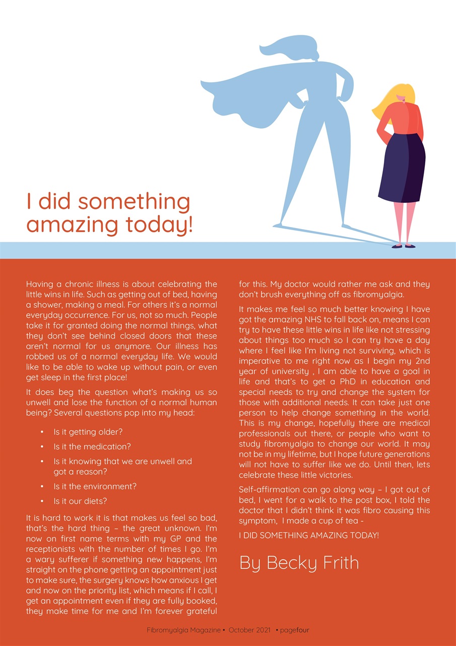 Fibromyalgia Magazine Preview Pages