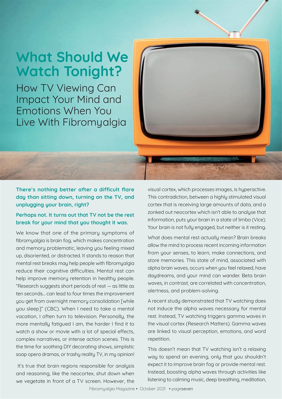 Fibromyalgia Magazine Preview Pages