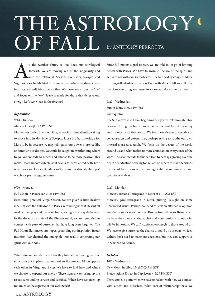Witchology Magazine Preview Pages