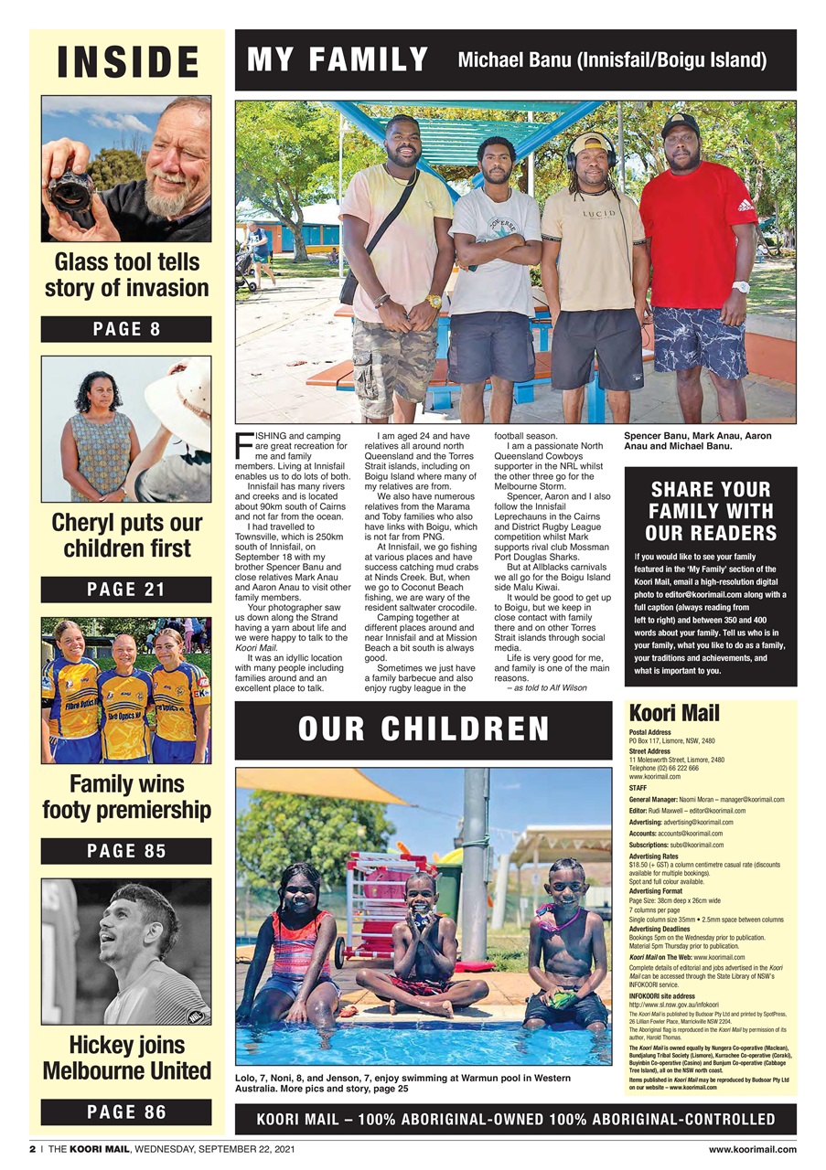 Koori Mail Preview Pages