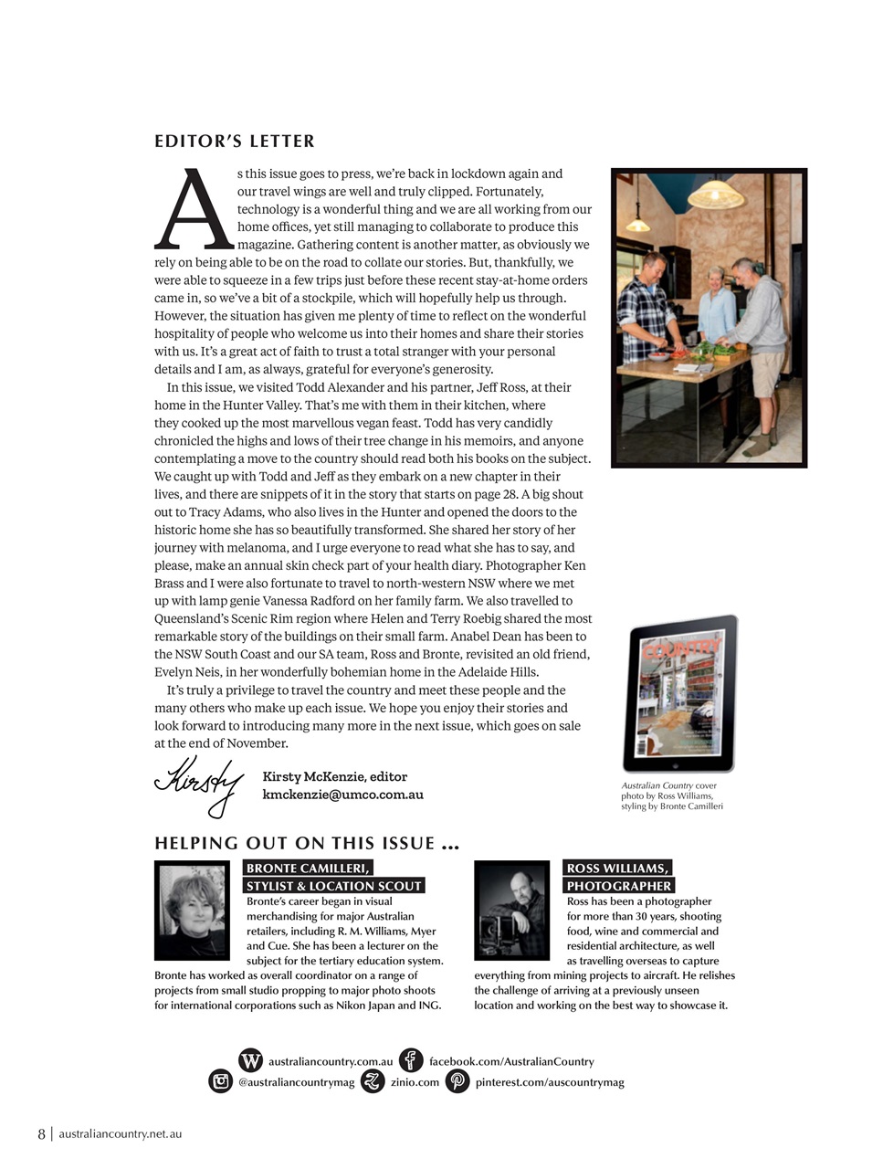 Australian Country Preview Pages