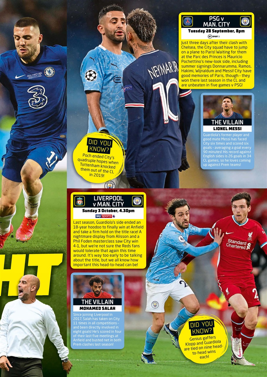 Match Preview Pages