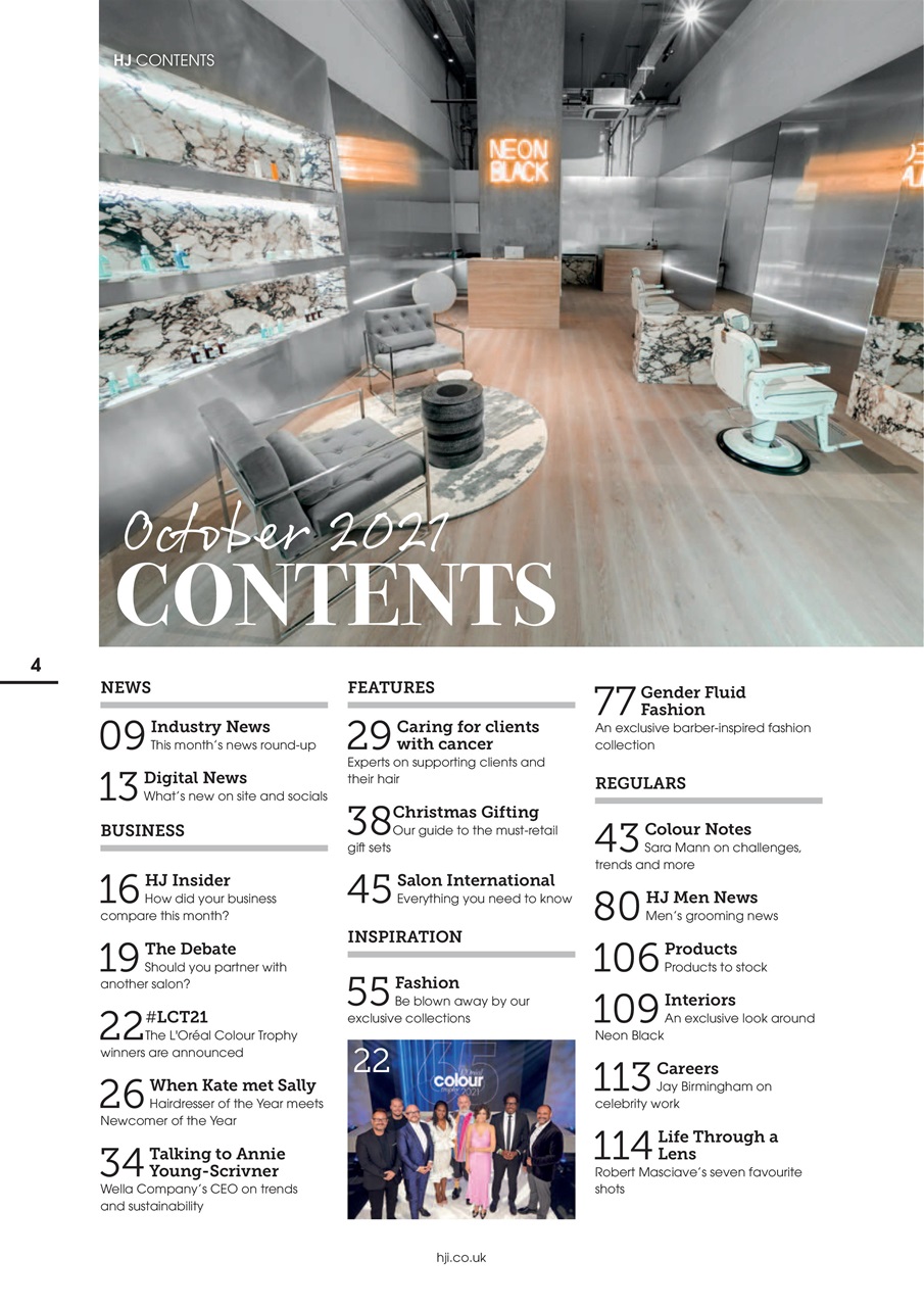 Hairdressers Journal Preview Pages