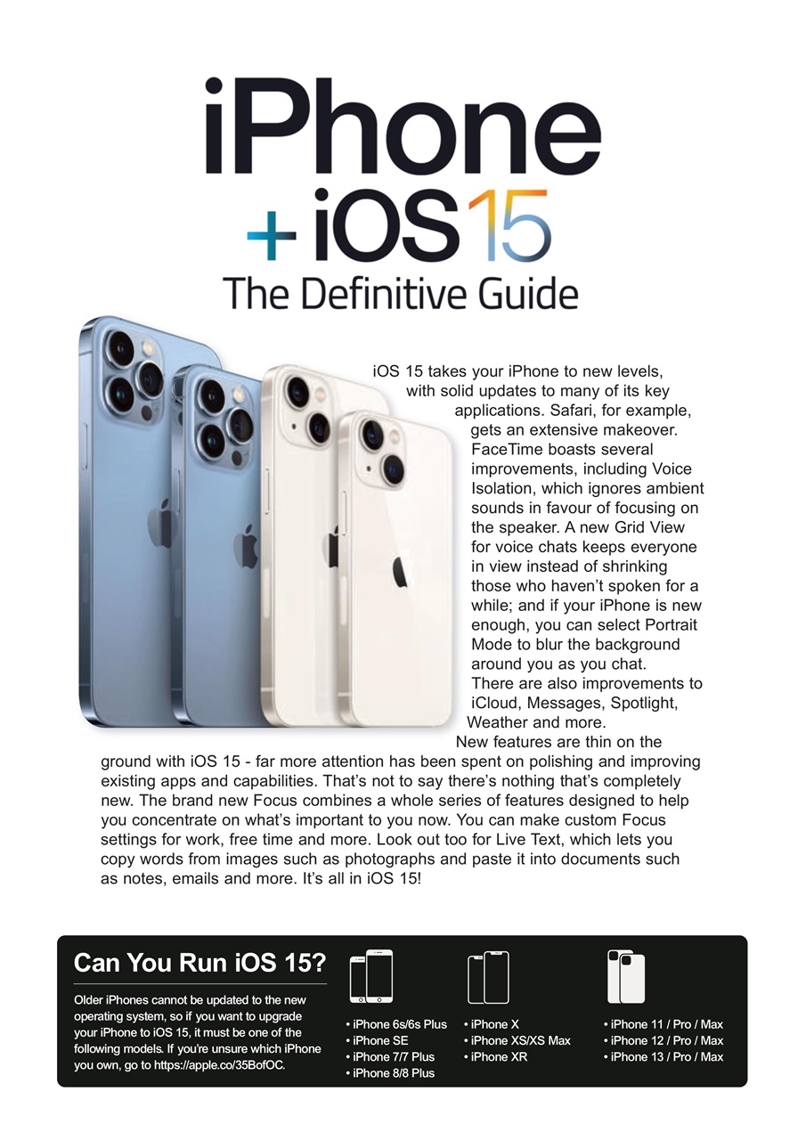 Essential Apple User Preview Pages