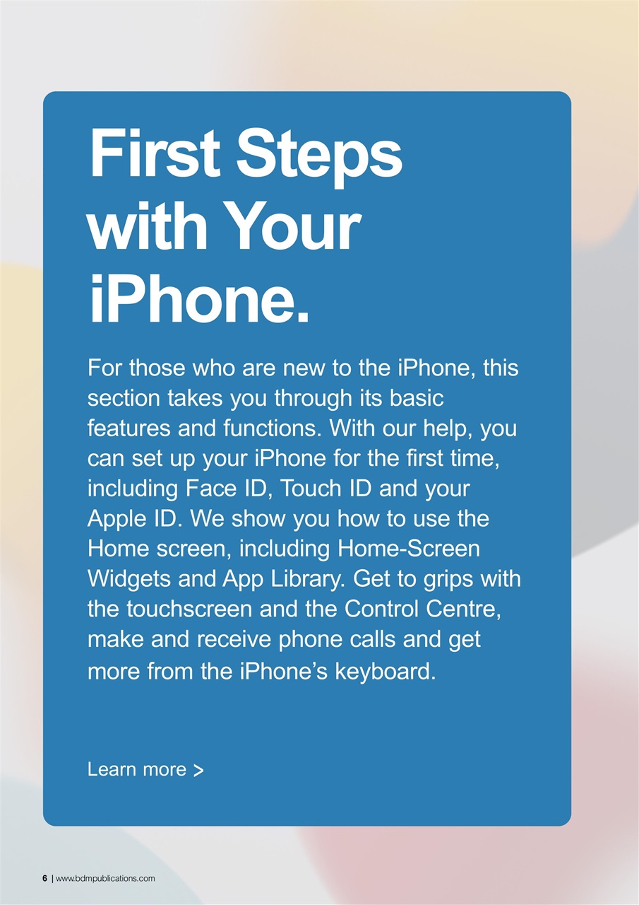 Essential Apple User Preview Pages
