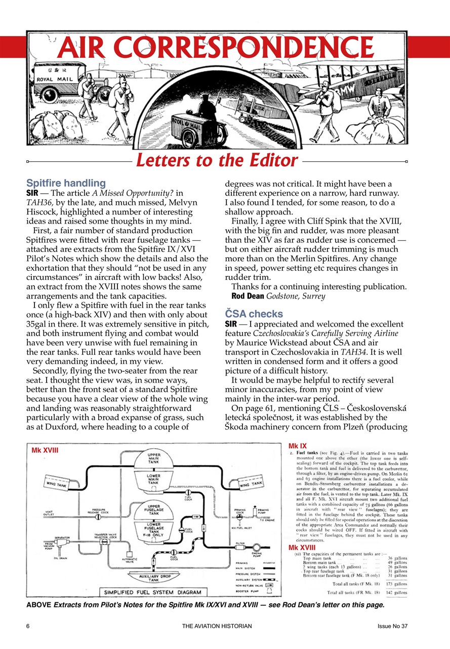 The Aviation Historian Magazine Preview Pages
