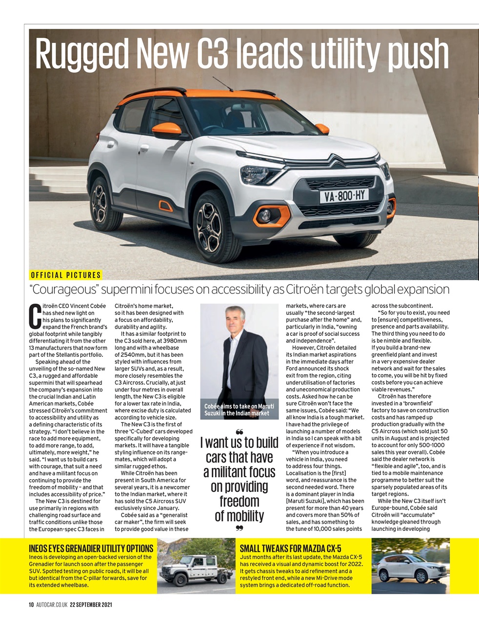 Autocar Preview Pages