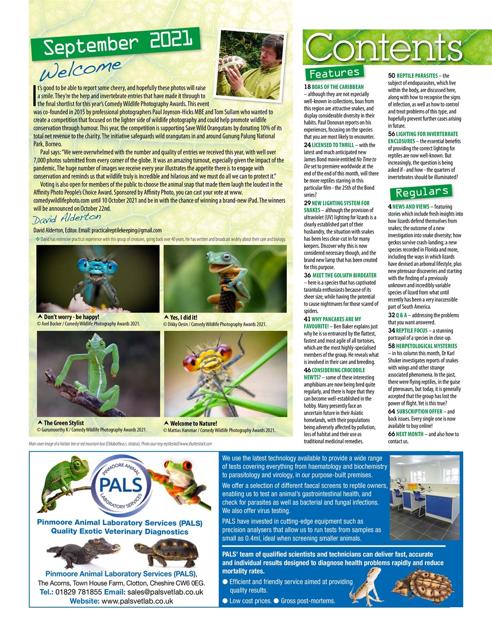 Practical Reptile Keeping Preview Pages