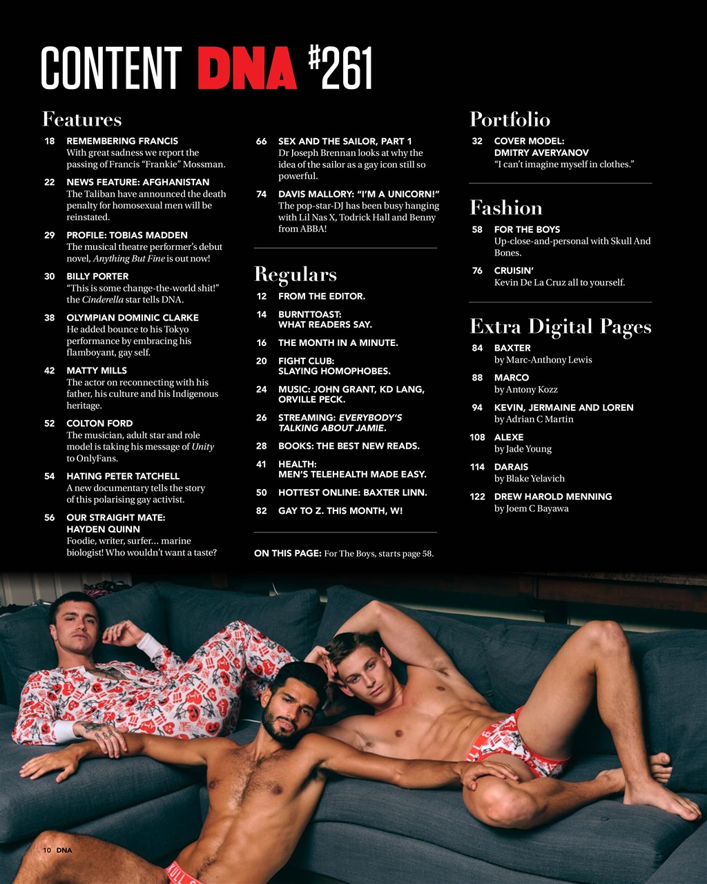 DNA Magazine Preview Pages