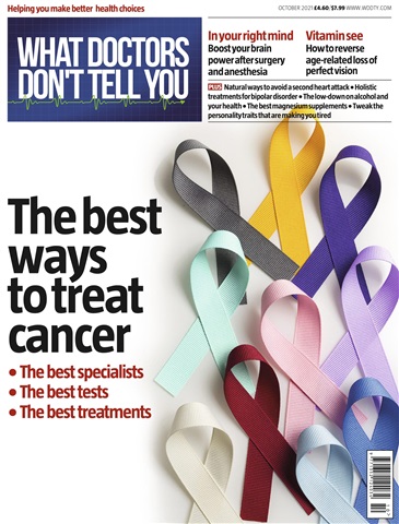 What Doctors Don't Tell You issue October 2021