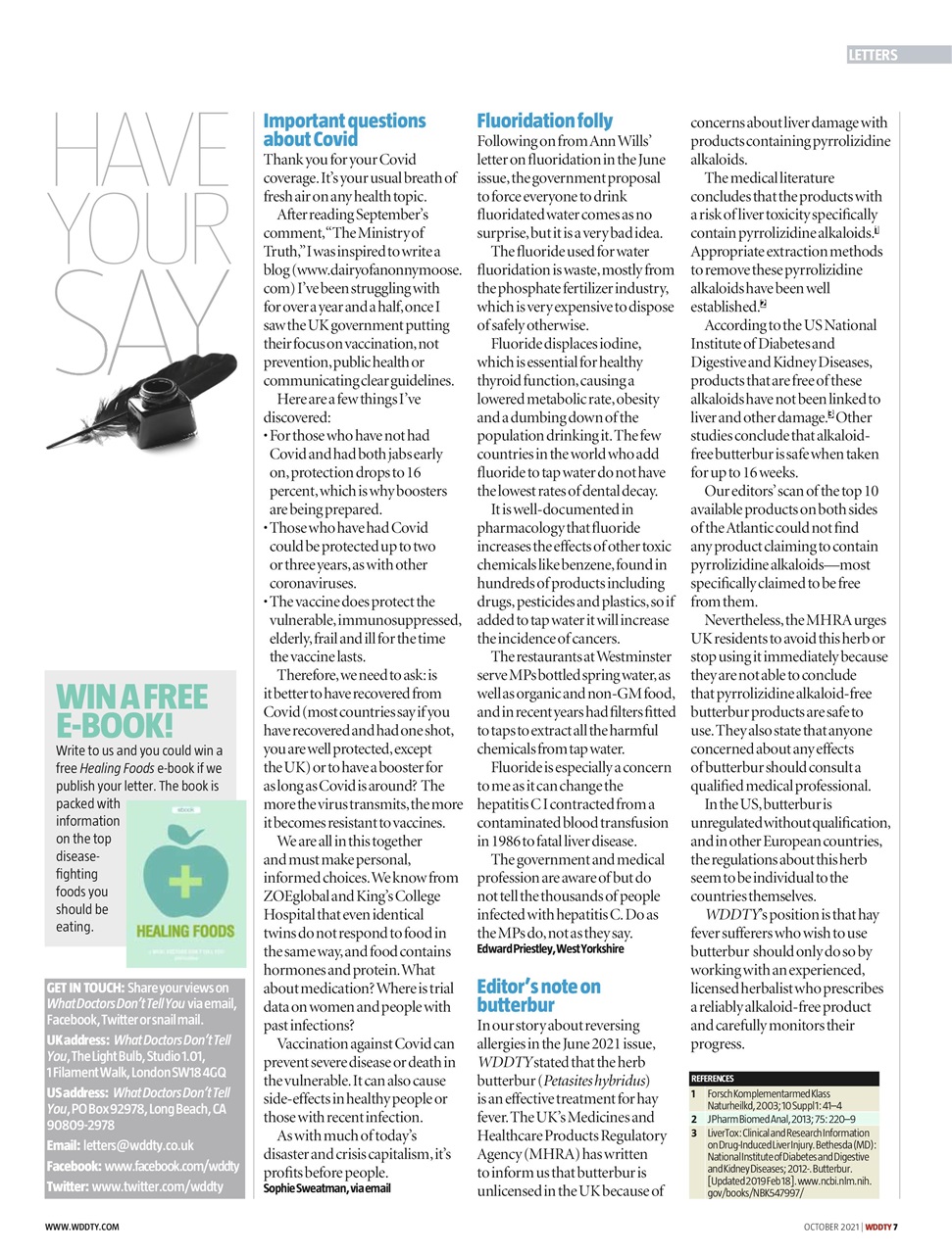 What Doctors Don't Tell You Preview Pages