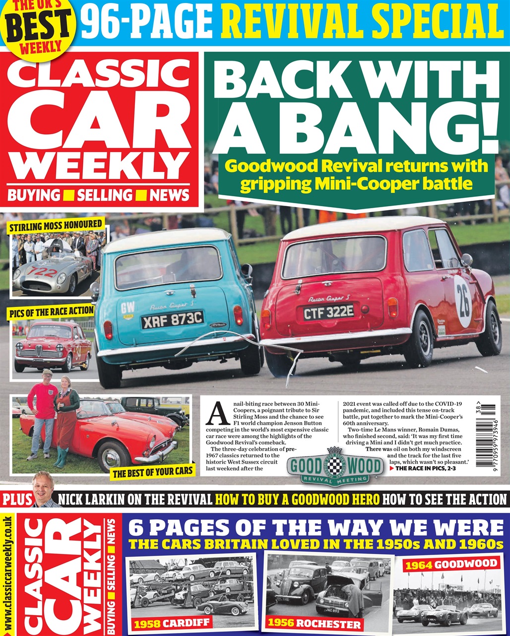 Classic Car Weekly Preview Pages