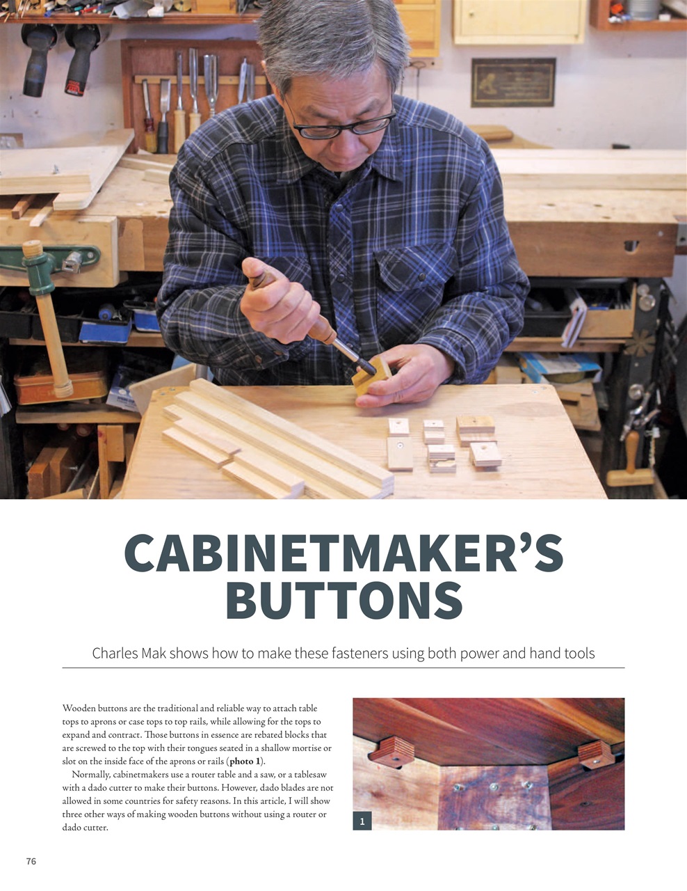 Woodworking Crafts Magazine Preview Pages