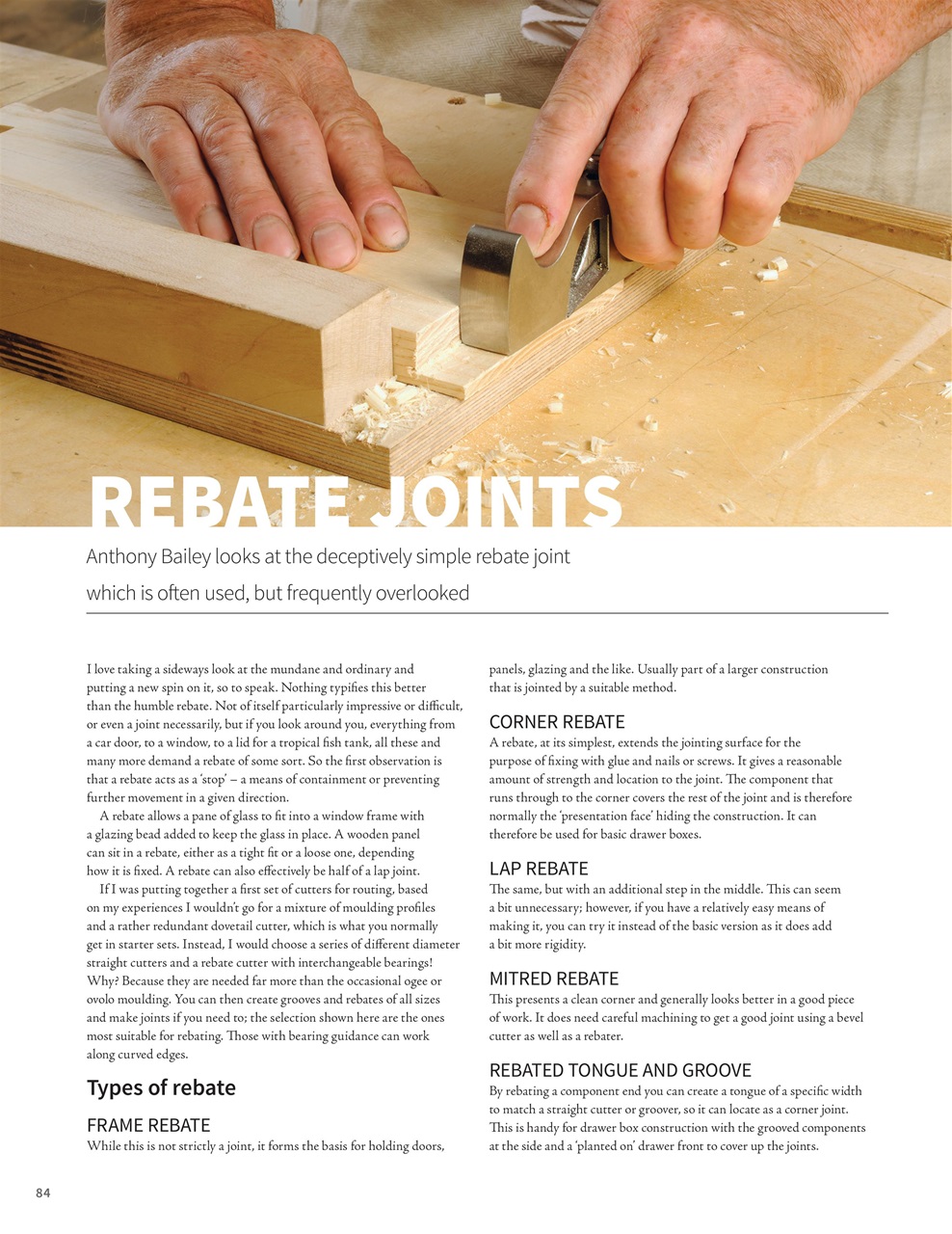 Woodworking Crafts Magazine Preview Pages