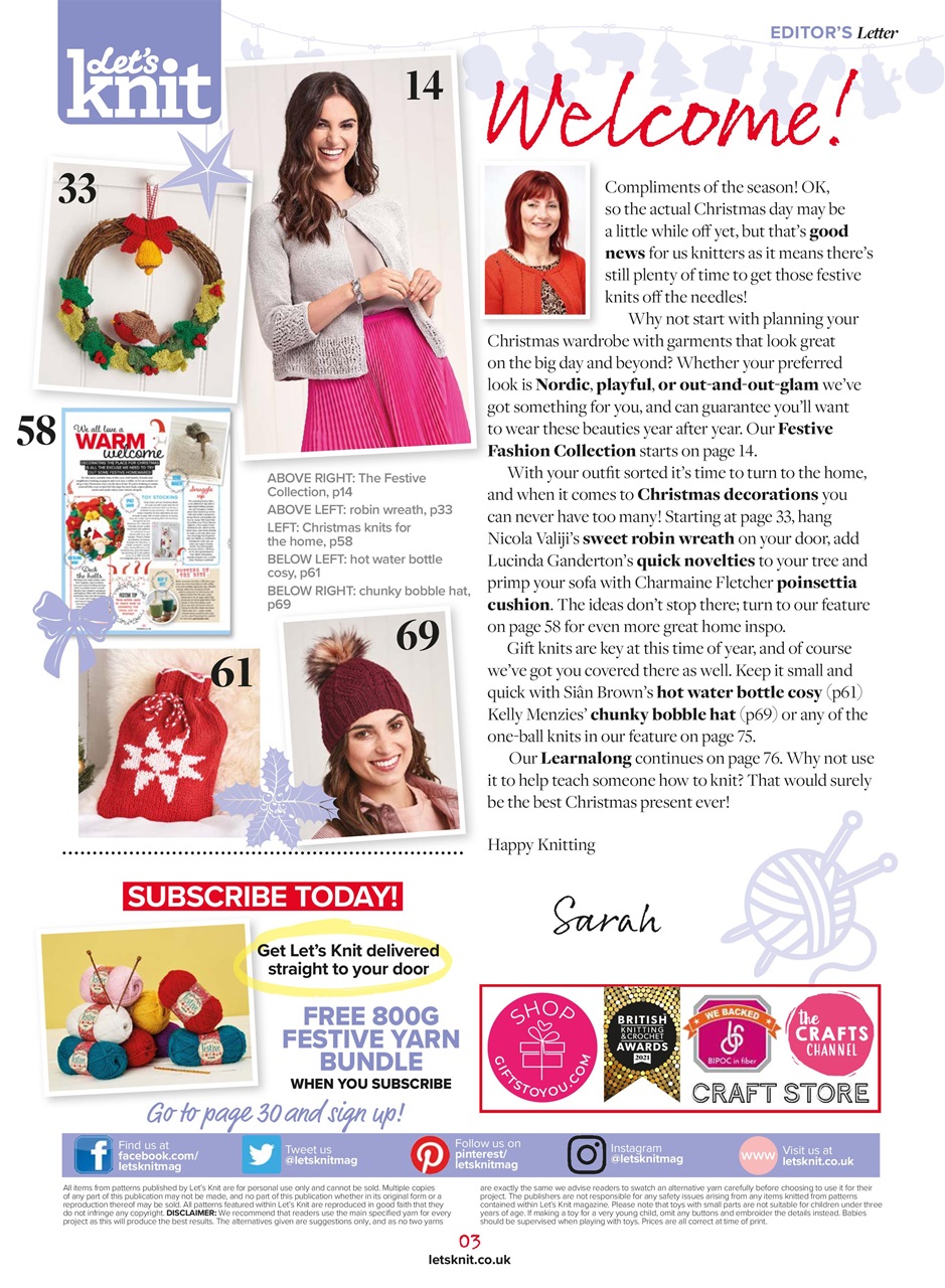 Let's Knit Preview Pages