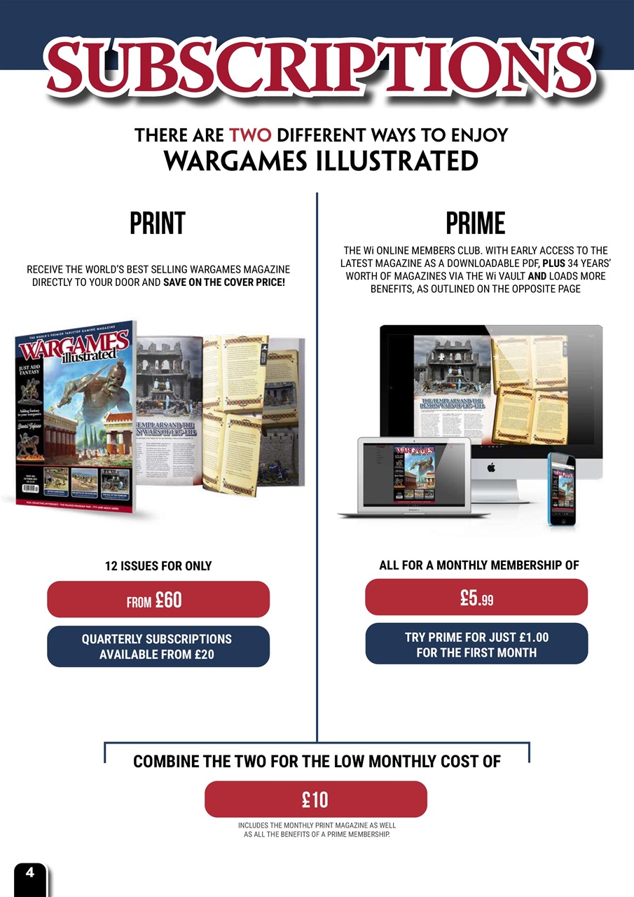 Wargames Illustrated Preview Pages