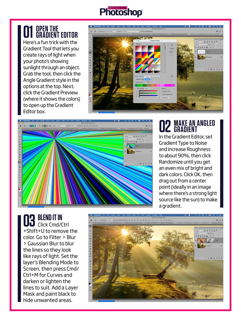 Practical Photoshop Preview Pages
