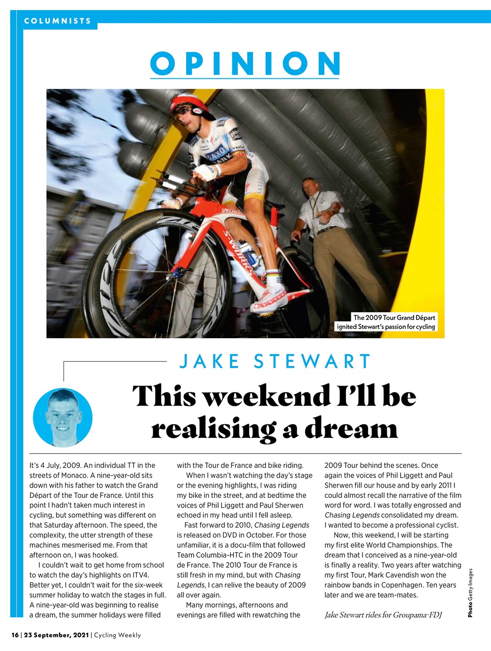 Cycling Weekly Preview Pages