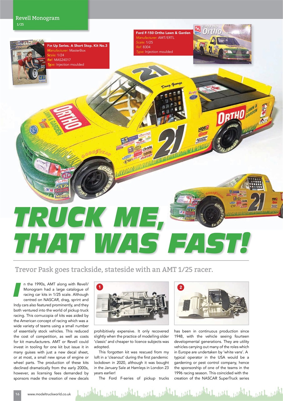 Model Car Truck Motorcycles World Magazine Sep/Oct 2021 Back Issue