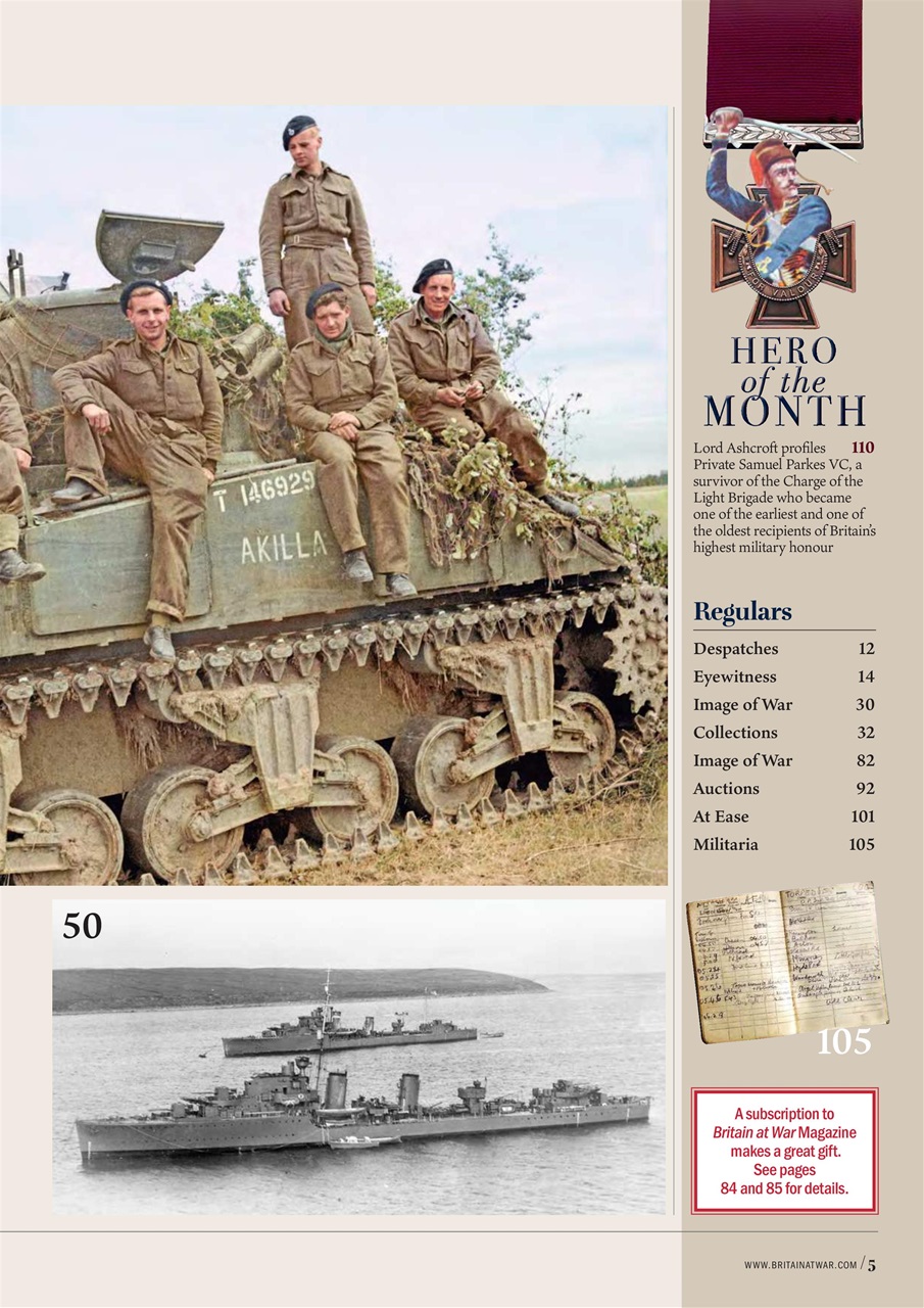 Britain at War Magazine Preview Pages