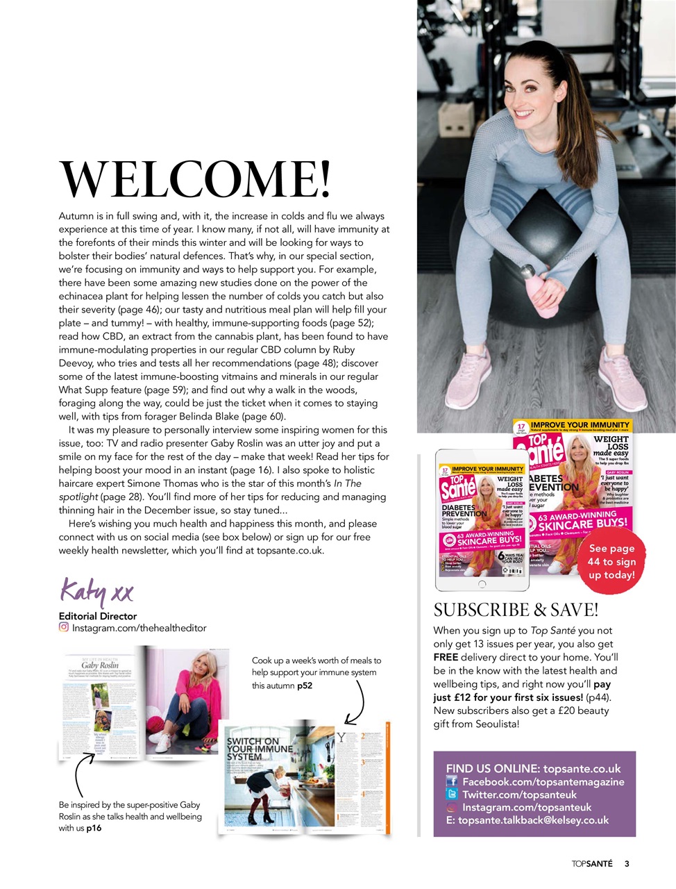 Top Sante Preview Pages
