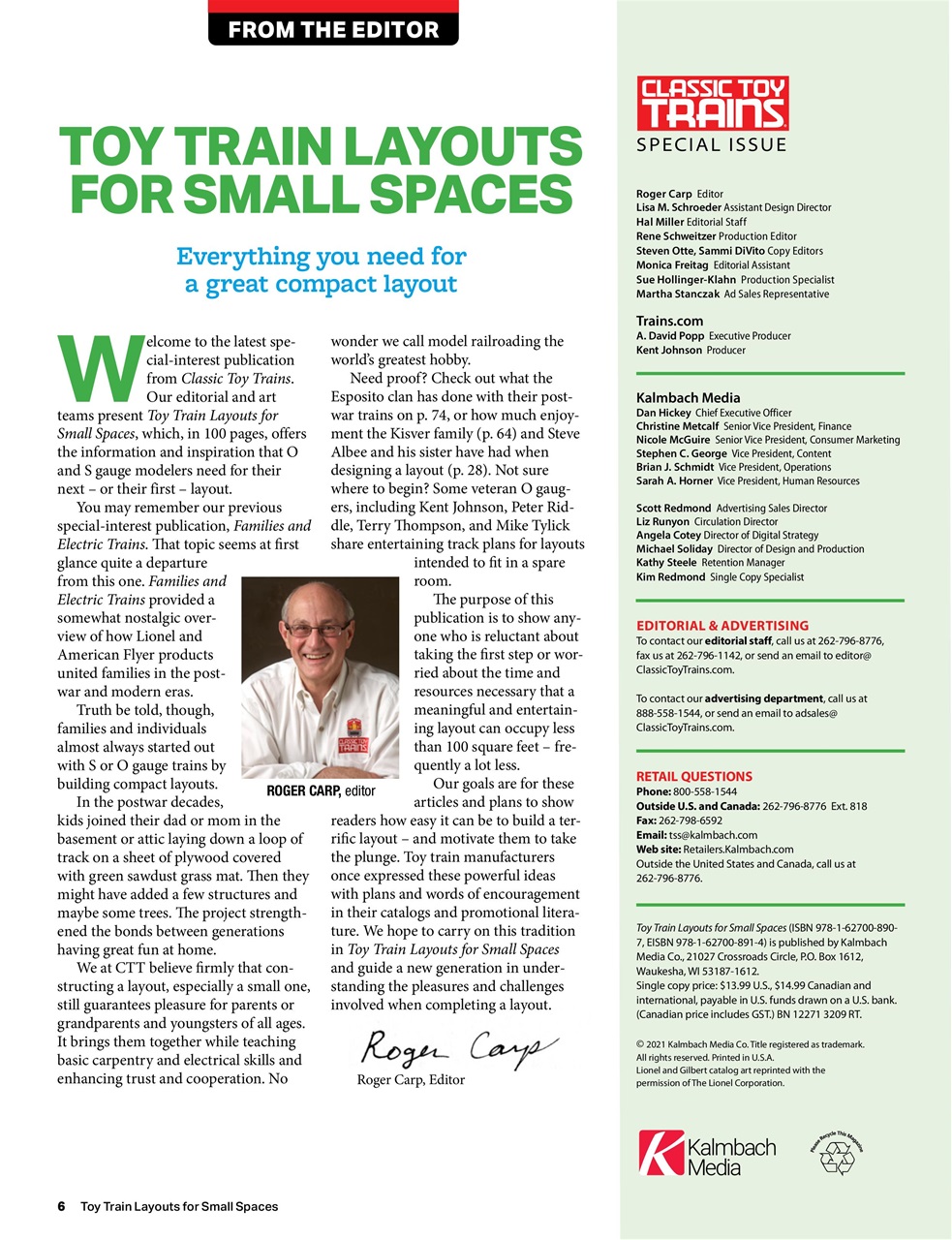 Classic Toy Trains Preview Pages