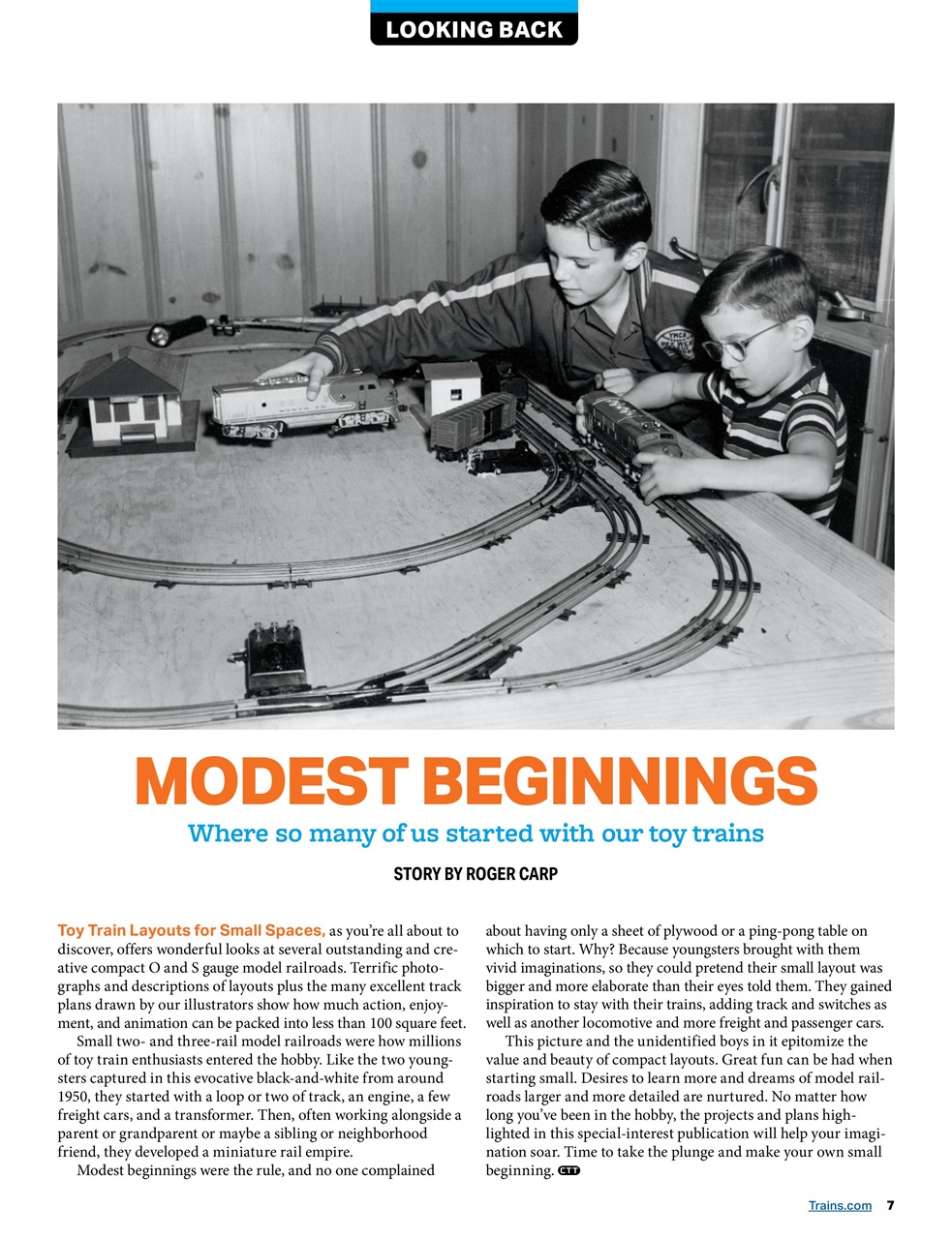 Classic Toy Trains Preview Pages