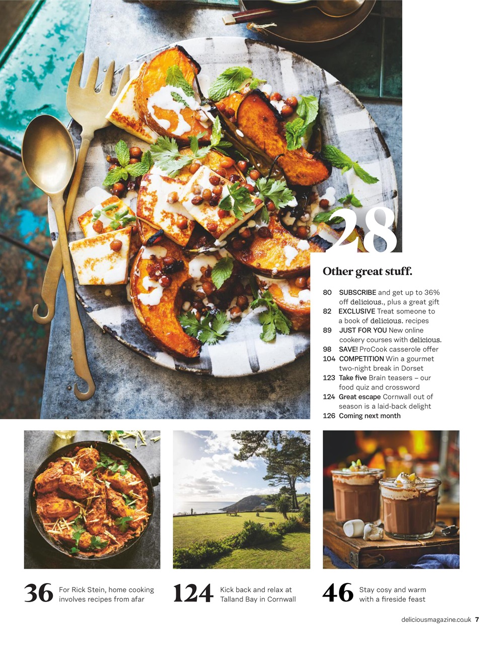 delicious. Magazine Preview Pages