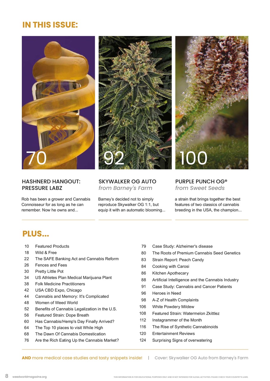 Weed World Preview Pages