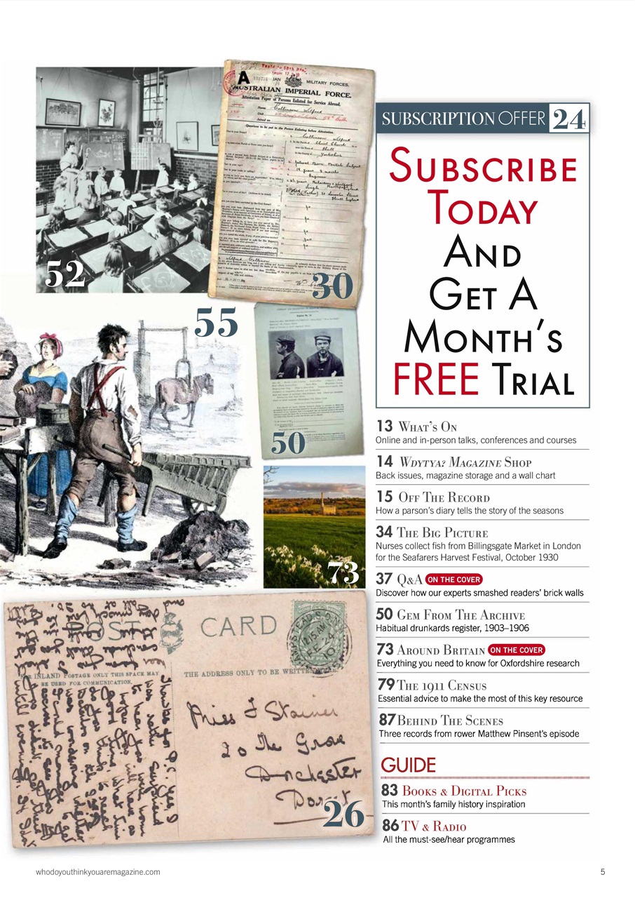 Who Do You Think You Are? Preview Pages