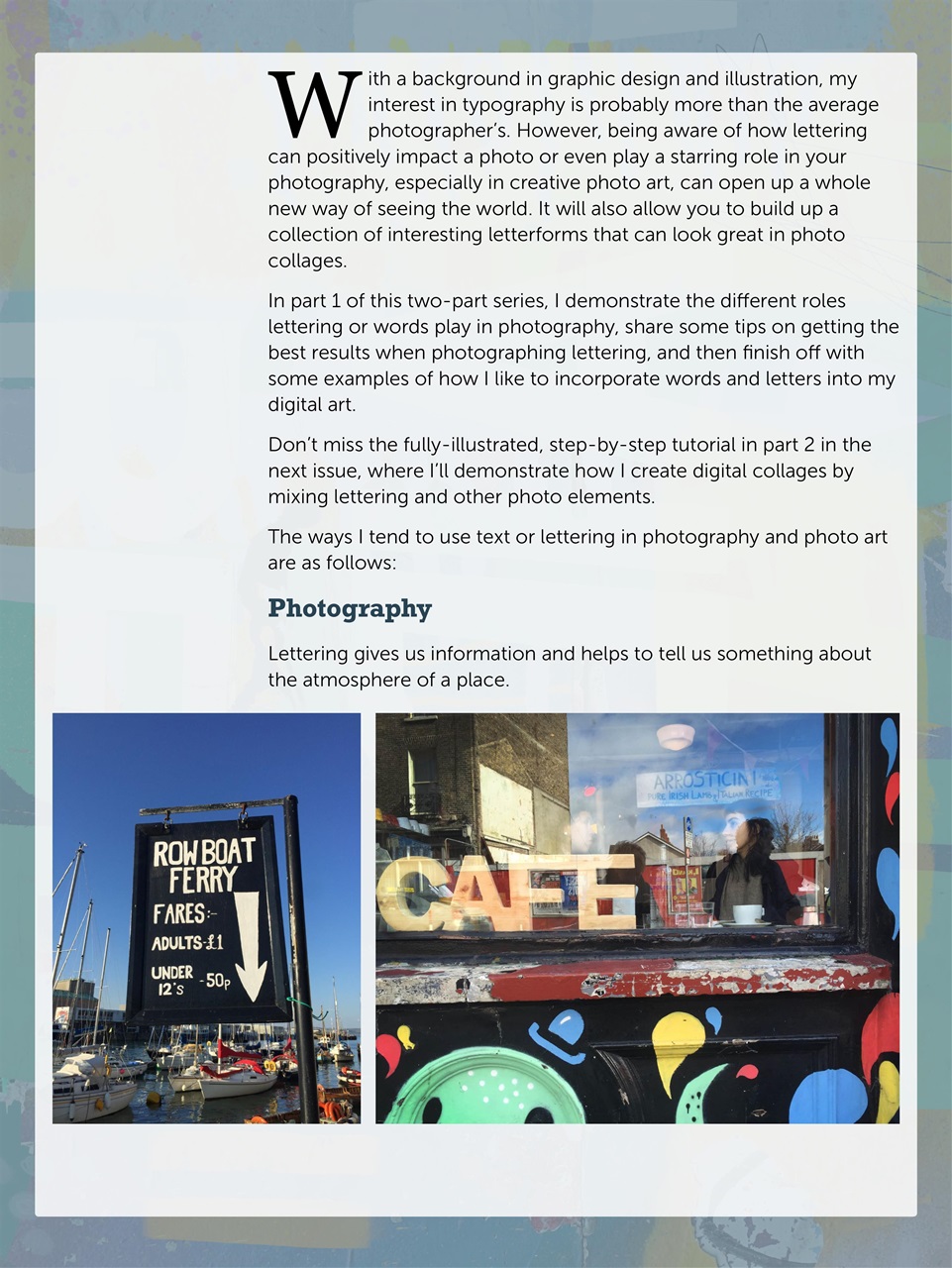 Mobiography Preview Pages