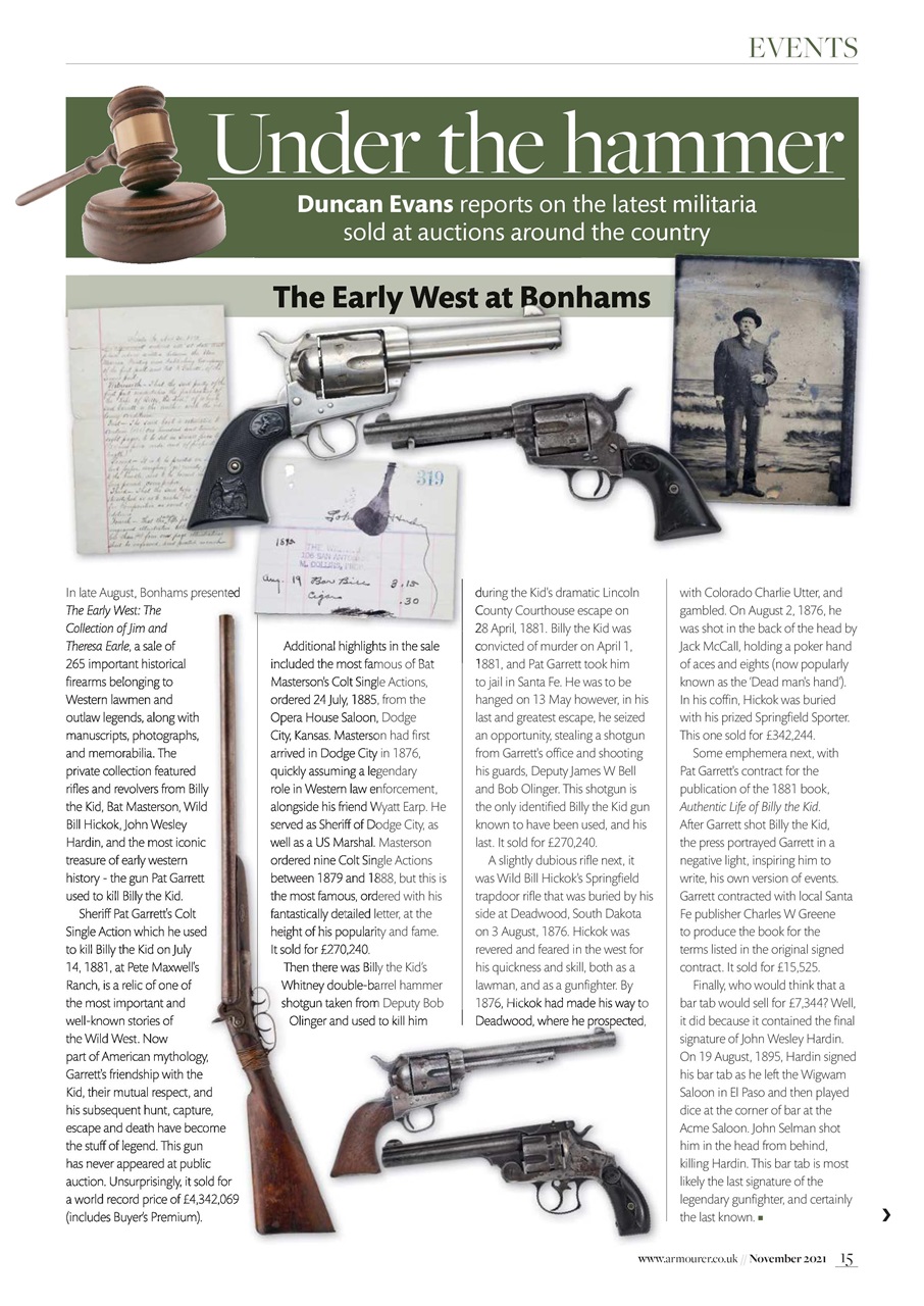 The Armourer Preview Pages