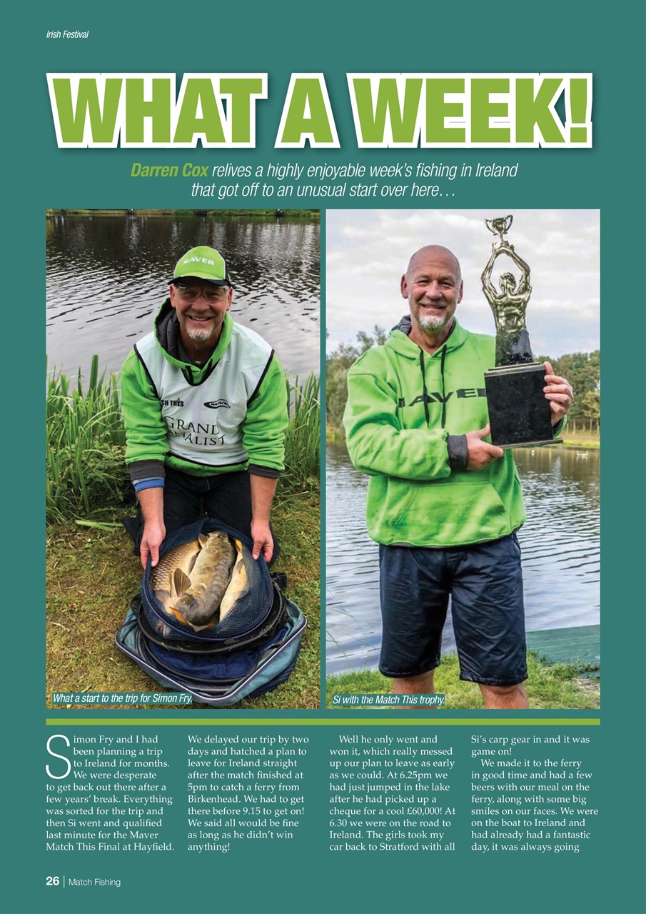 Match Fishing Preview Pages