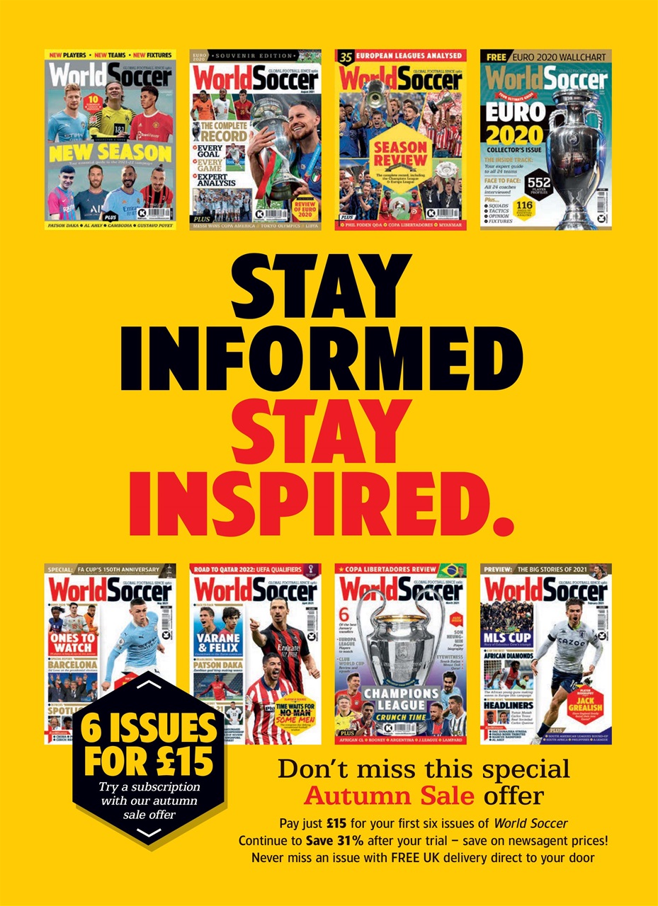 World Soccer Preview Pages