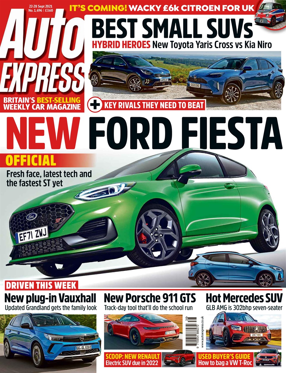 Auto Express Preview Pages