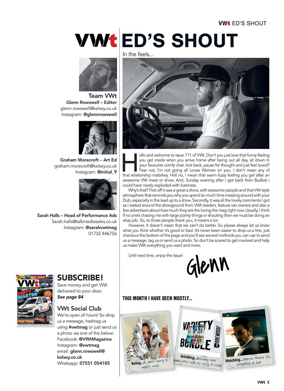 VWt Magazine Preview Pages