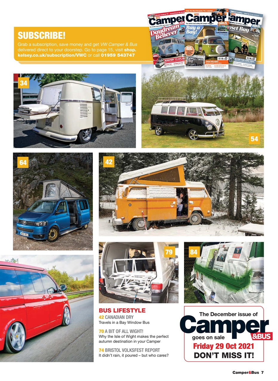 VW Camper Preview Pages
