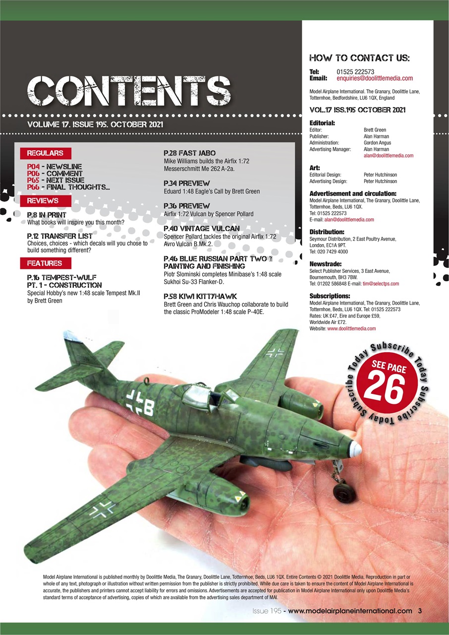 Model Airplane International Preview Pages