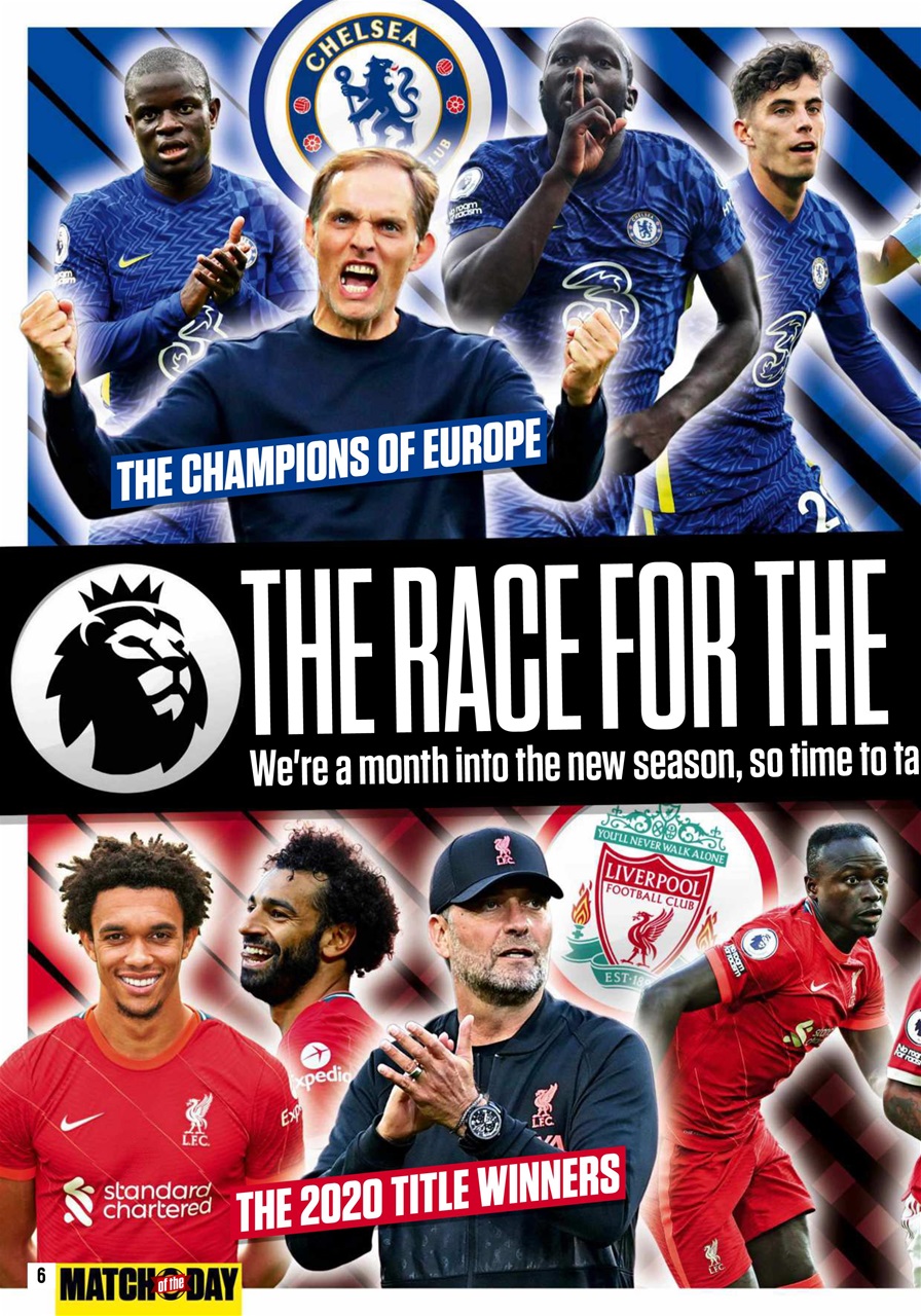 Match of the Day Preview Pages