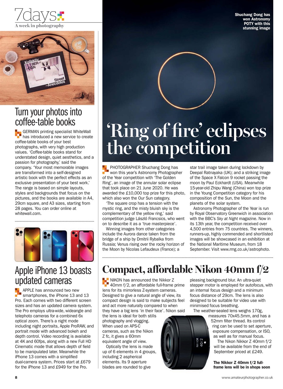 Amateur Photographer Preview Pages